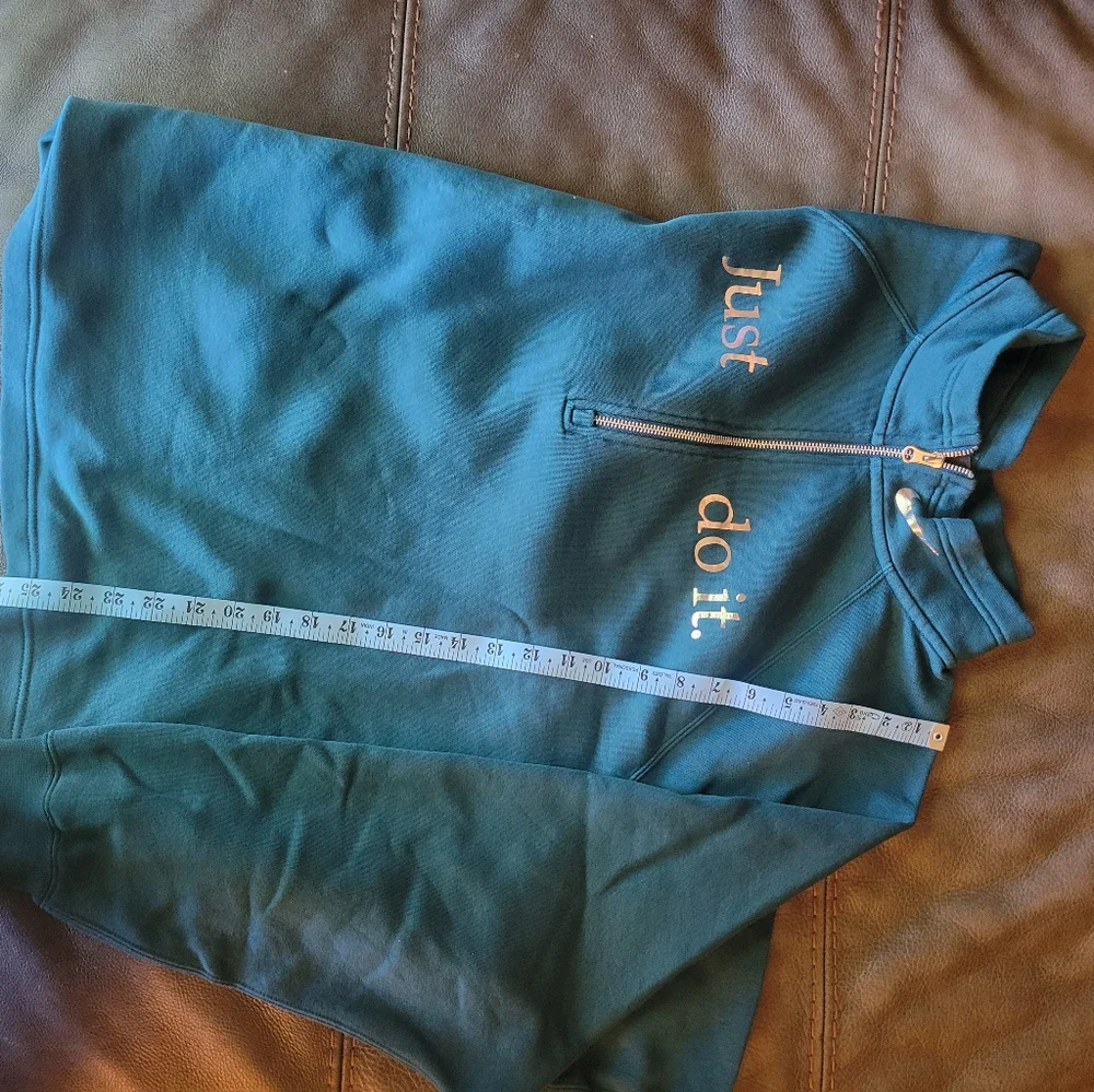 NWOT Nike Half Zip 'Just Do It' Pullover - Picture 9 of 11
